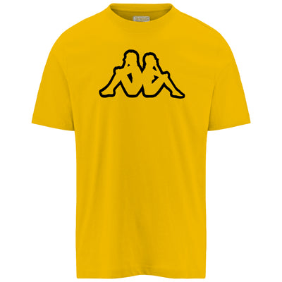 เสื้อกีฬา kappa รุ่น LOGO CROMEN - 303HZ70-YEL - Yellow Chrome