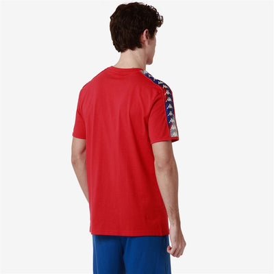 เสื้อยืด รุ่น 222 BANDA LILOGT - GRAPHIK TAPE Blue Royal-Red-Grey