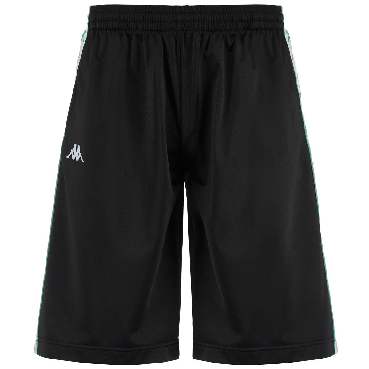 กางเกงขาสั้น รุ่น 222 BANDA TREADWELLZI - Shorts - Sport Shorts - Man - Black-White-Green Dusty