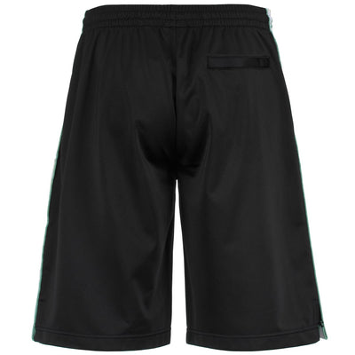 กางเกงขาสั้น รุ่น 222 BANDA TREADWELLZI - Shorts - Sport Shorts - Man - Black-White-Green Dusty