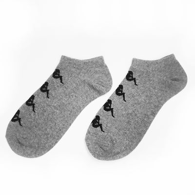 ถุงเท้าข้อต่ำ รุ่น Under Ankle Socks 22x5 - Socks - Footsies - Unisex - Grey