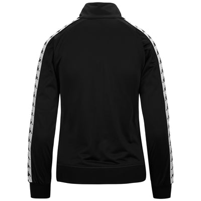 เสื้อแจ็กเกต รุ่น 222 BANDA WANNISTON SLIM - Fleece - Jacket - Woman - Black-White-Black