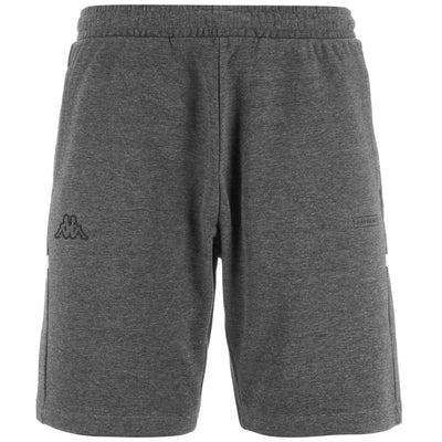 กางเกงขาสั้น รุ่น LOGO GIODOLO - Shorts - Sport Shorts - Man - Grey Charcoal M