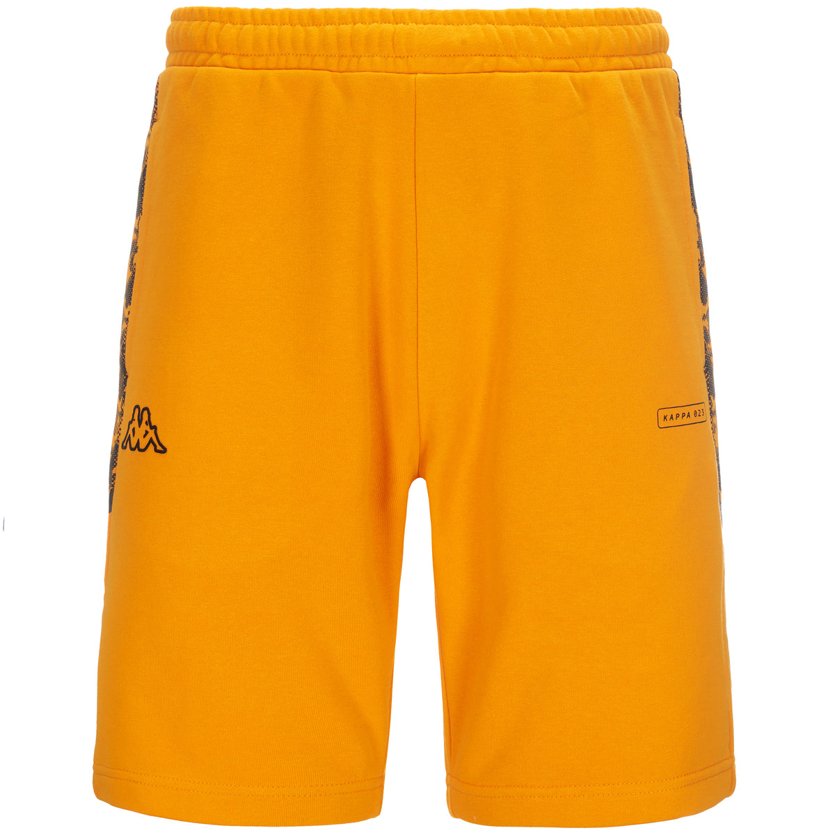 กางเกงขาสั้น รุ่น LOGO GIODOLO - Shorts - Sport Shorts - Man - Orange Marigold-Black